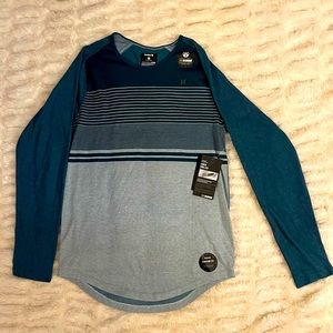 NWT; Hurley Mens long sleeve shirt-size small